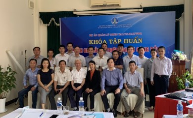 Tập huấn về đánh giá rủi ro thiên tai tại cộng đồng cho các học viên tại tỉnh Ninh Thuận - Dự án Quản lý thiên tai (WB5)