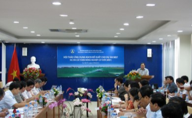 Hội thảo: Ứng dụng KH&CN trong dự án cải thiện nông nghiệp có tưới