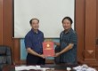 Lễ công bố Quyết định kéo dài thời gian giữ chức vụ Phó Trưởng ban - Ban Quản lý Trung ương các Dự án Thủy lợi đối với ông Vũ Đình Hùng