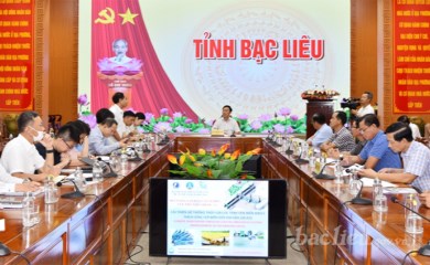 Lãnh đạo tỉnh Bạc Liêu tiếp và làm việc với các bộ, ngành Trung ương và cơ quan Hợp tác Quốc tế Nhật bản về tình hình thực hiện dự án JICA5